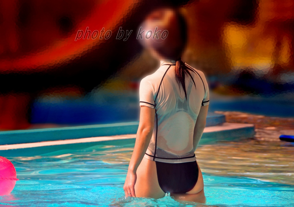 屋外 競泳水着画像掲示板へ投稿されたkoko様の屋外 競泳水着画像 No.16135284230173